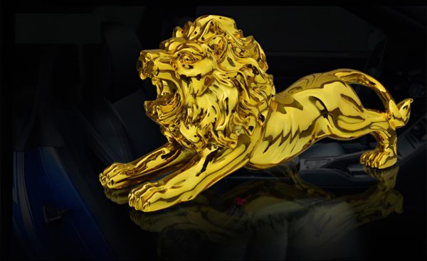 Get Golden Lion Car Dashboard Decoration