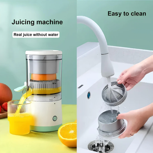 (nw000221) Portable Electric Citrus Juicer Rechargeable Hands | Orange, Lemon Juicer And Squeezer | Juice Extractor | Juice Blender