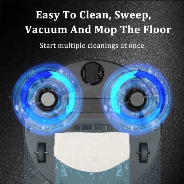 Portable Wireless Smart Mini Sweeping Robot Mopping 3 In1 Rechargeable Cleaning Machine Vacuum Cleaner For Home Office Robot (random Colors)