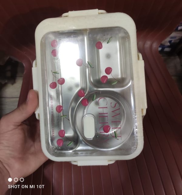 Rectangular Lunchbox With A Clear Lid | Lunch Box For Children, Kids And Adult | Portable Picnic Storage | School Student Food Container